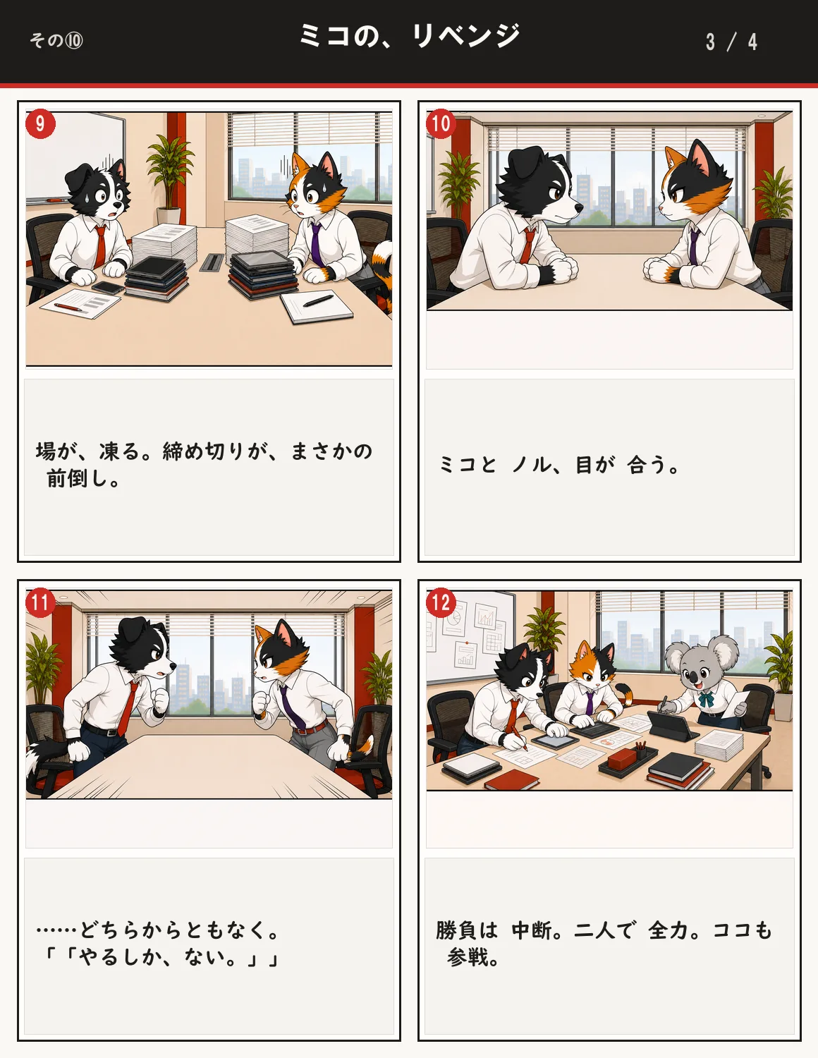 ミコの、リベンジ 3ページ目