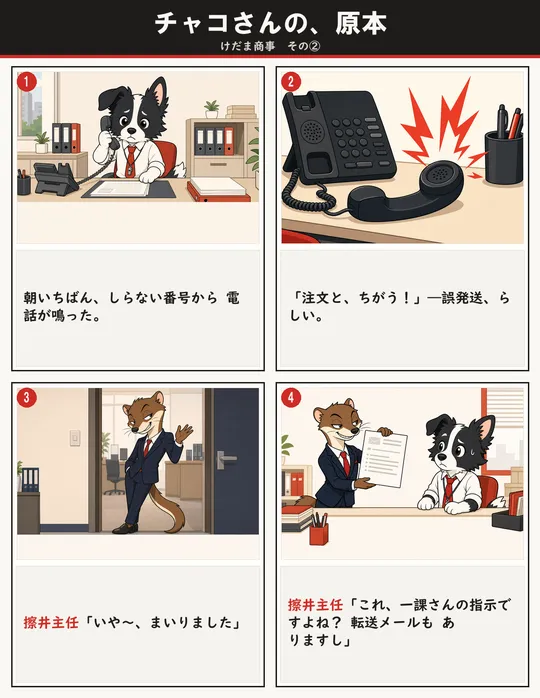 チャコさんの、原本