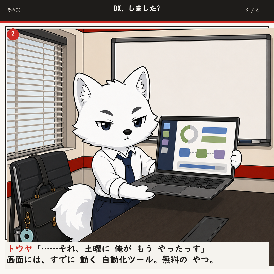 DX、しました? 2ページ目