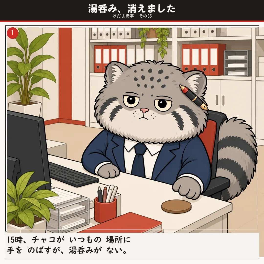 湯呑み、消えました 1ページ目