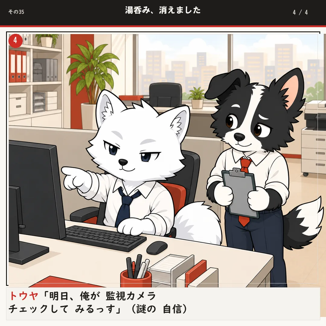 湯呑み、消えました 4ページ目