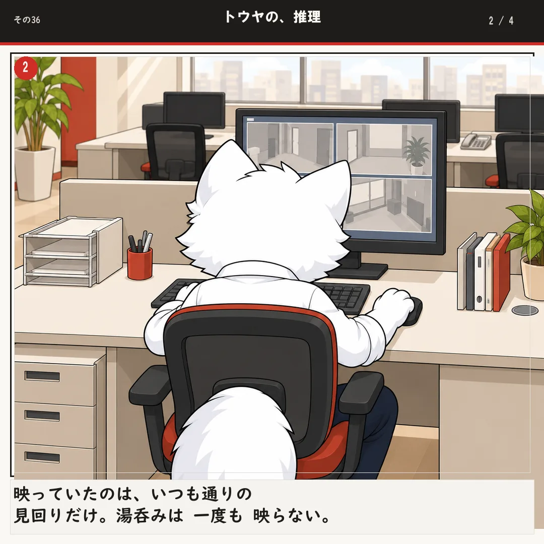 トウヤの、推理 2ページ目