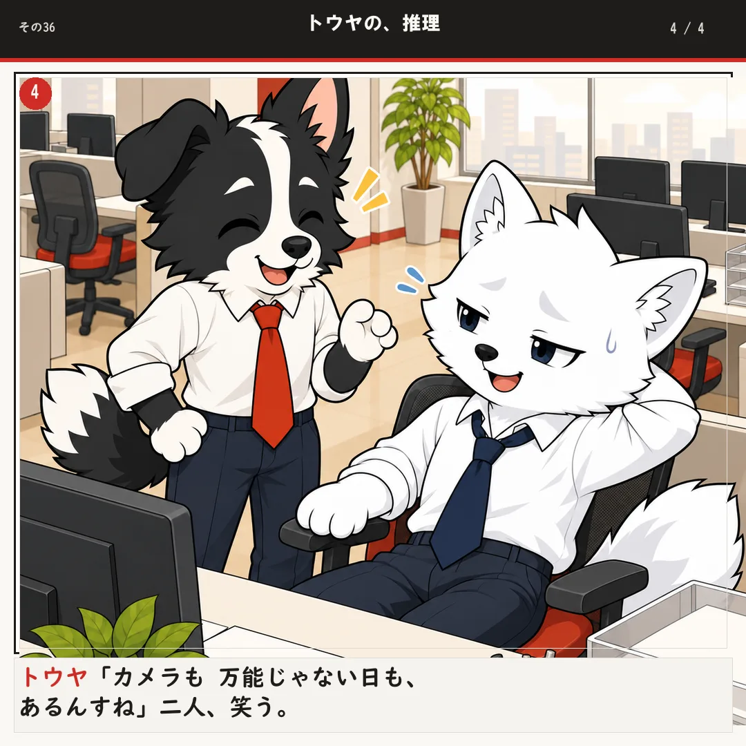 トウヤの、推理 4ページ目