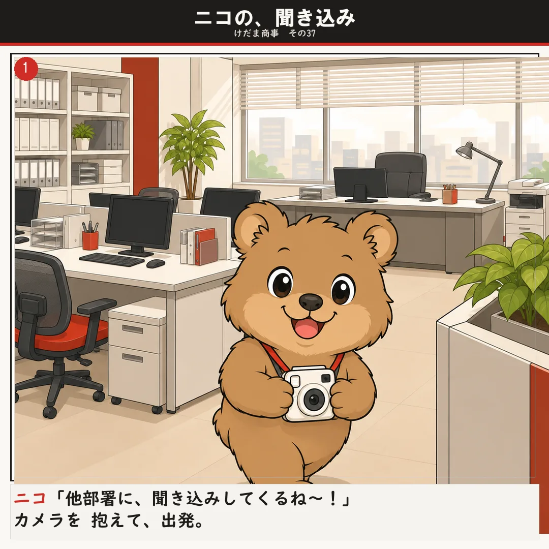 ニコの、聞き込み 1ページ目