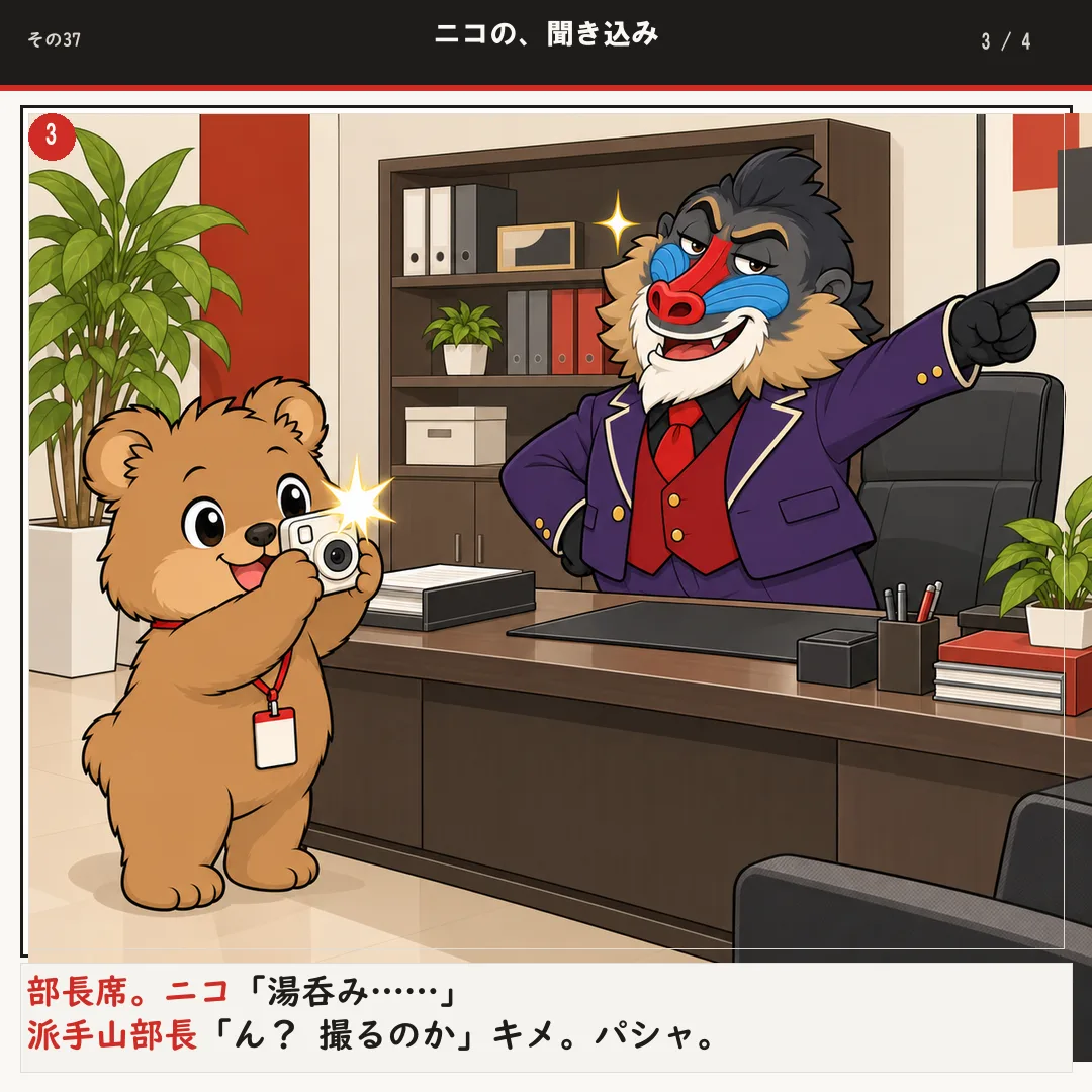 ニコの、聞き込み 3ページ目