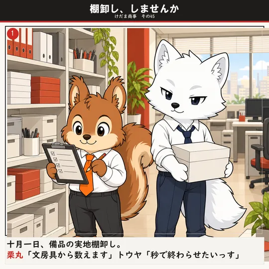 棚卸し、しませんか