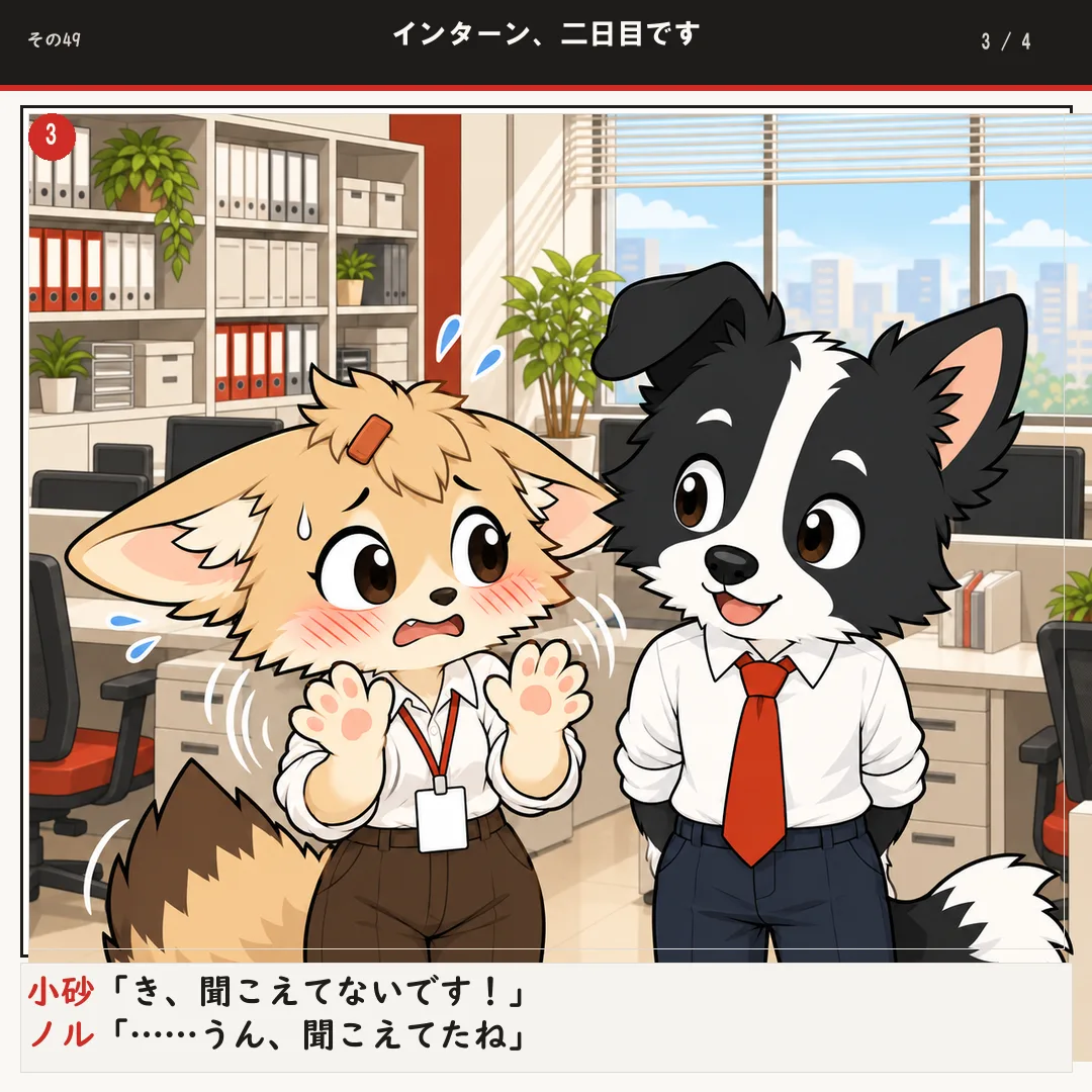 インターン、二日目です 3ページ目