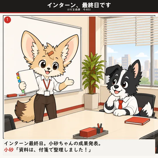 インターン、最終日です