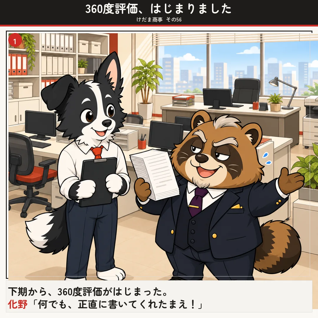 360度評価、はじまりました 1ページ目