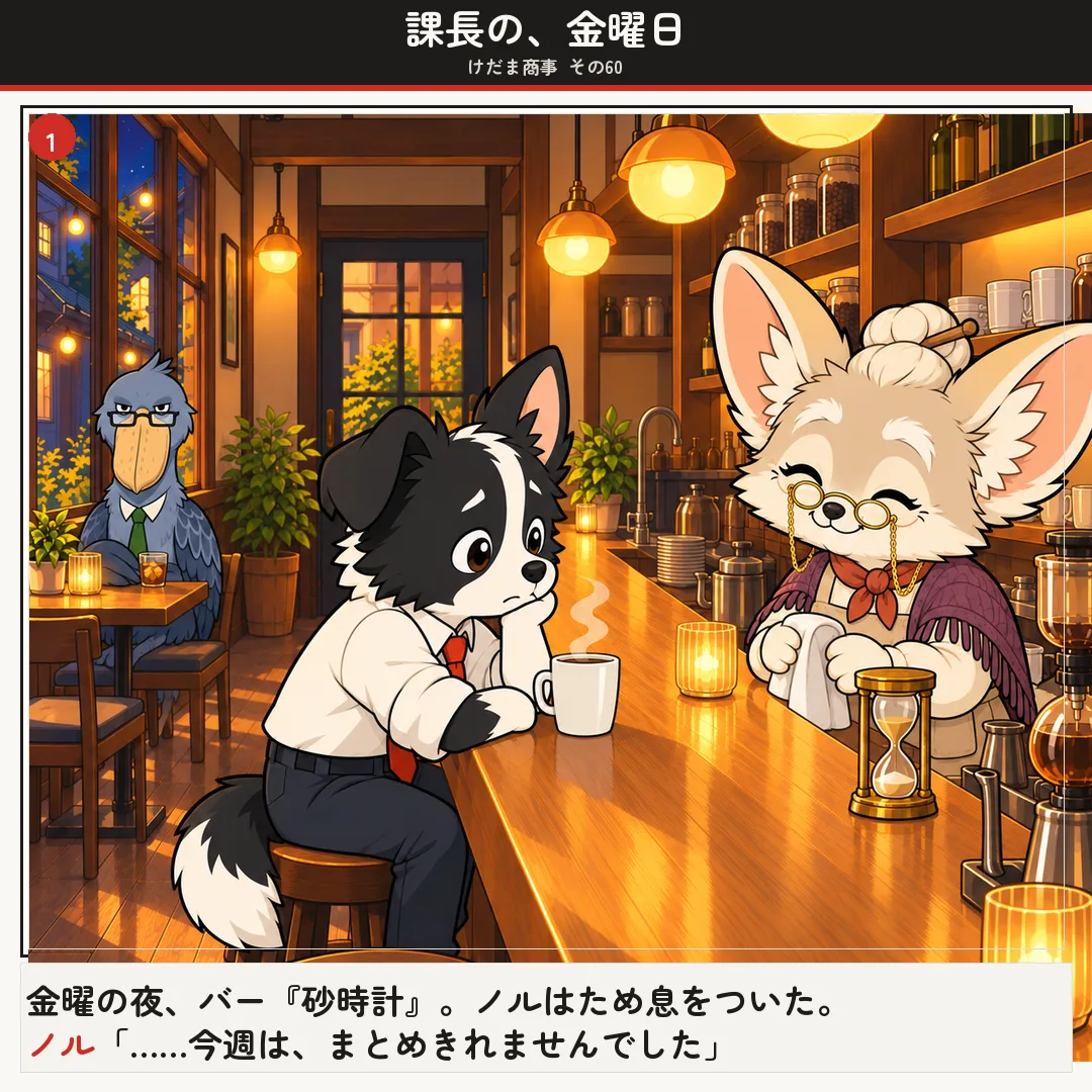 課長の、金曜日 1ページ目