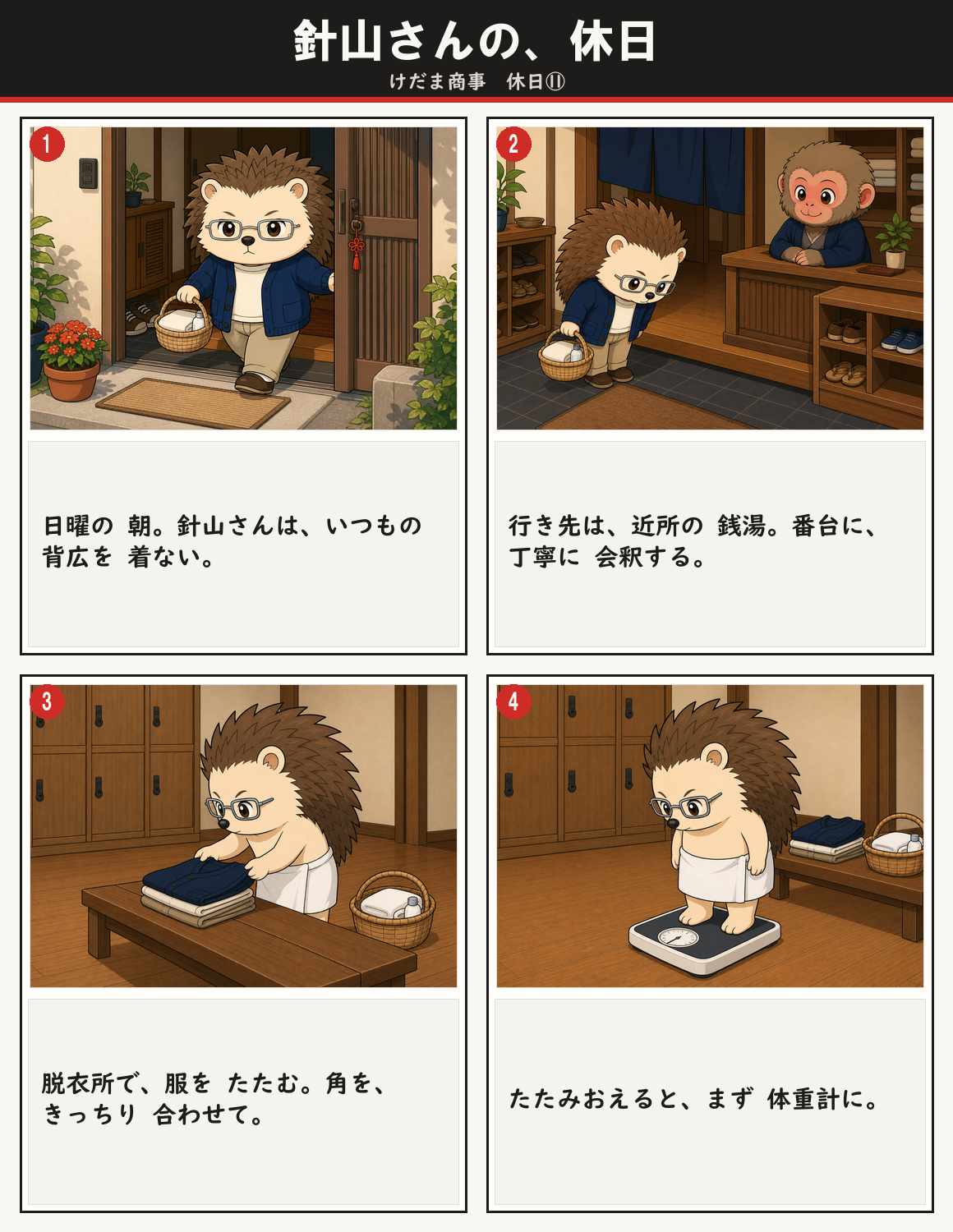 針山さんの、休日