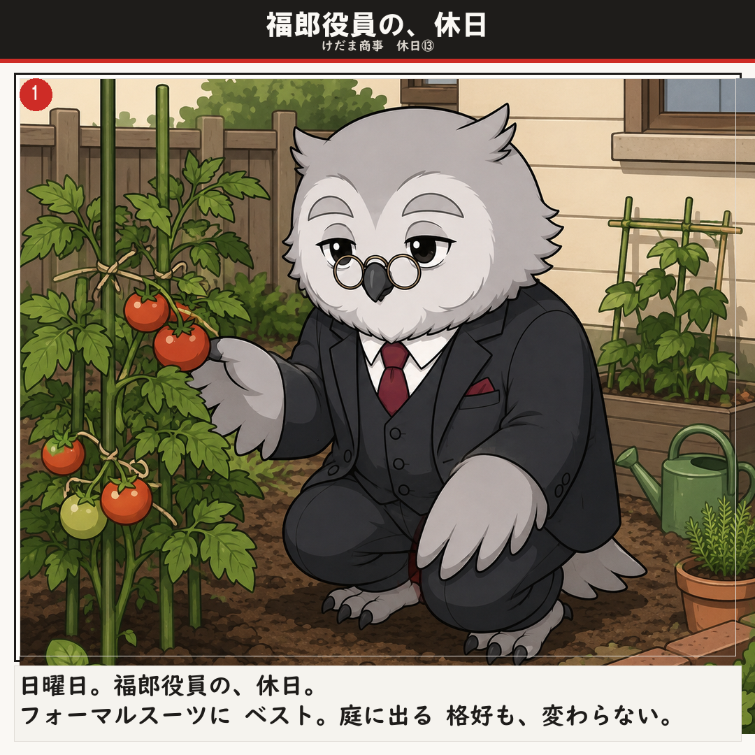 福郎役員の、休日 1ページ目