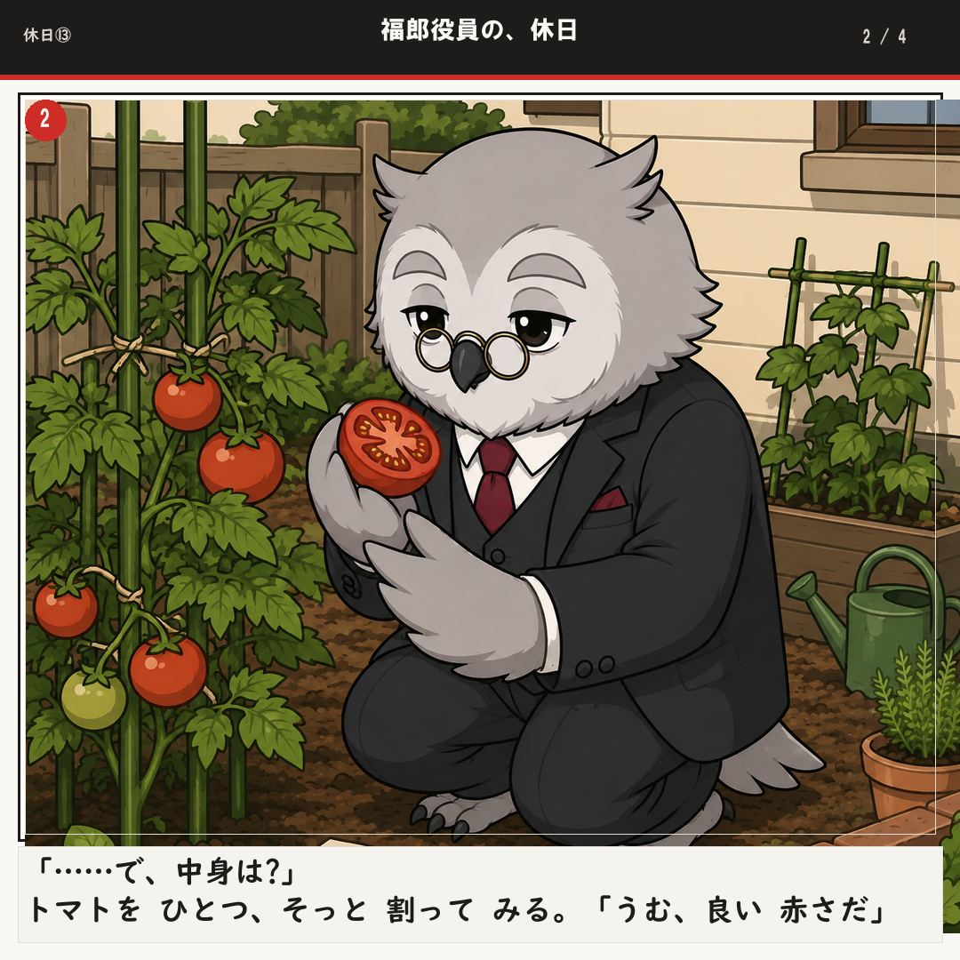 福郎役員の、休日 2ページ目