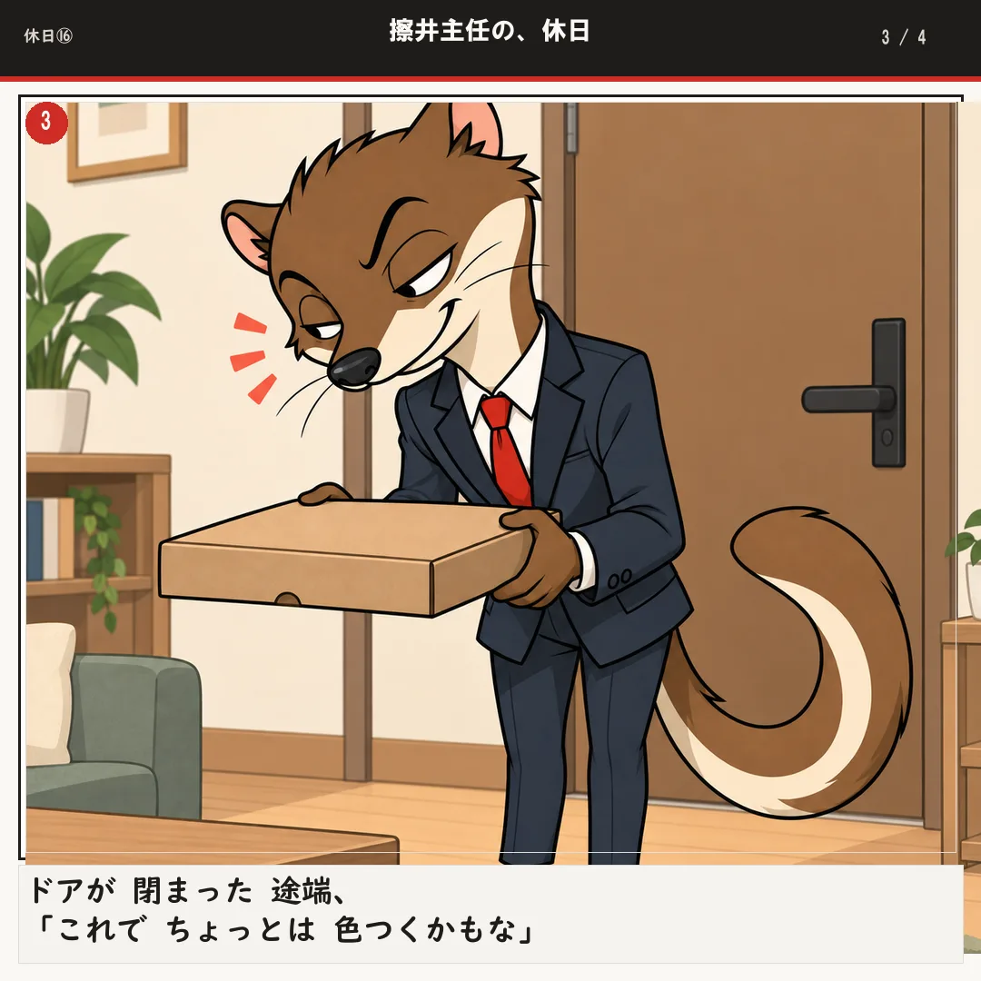 擦井主任の、休日 3ページ目
