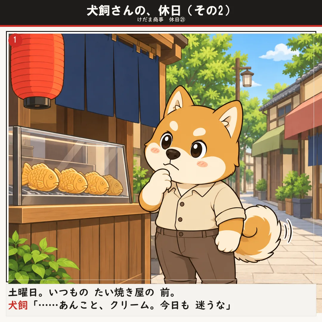 犬飼さんの、休日（その2） 1ページ目