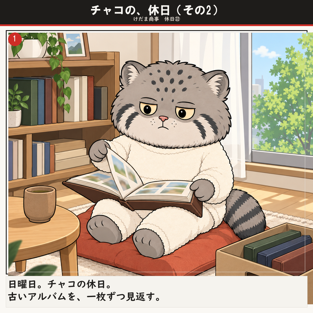 チャコの、休日（その2） 1ページ目