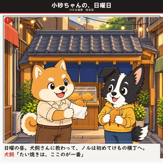 小砂ちゃんの、日曜日