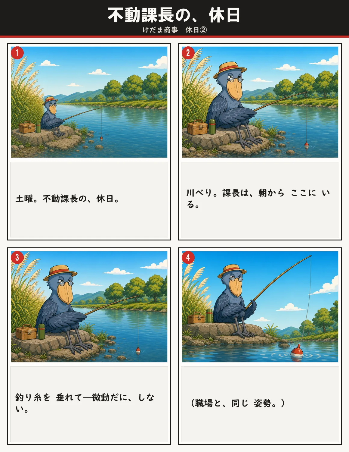 不動課長の、休日 1ページ目