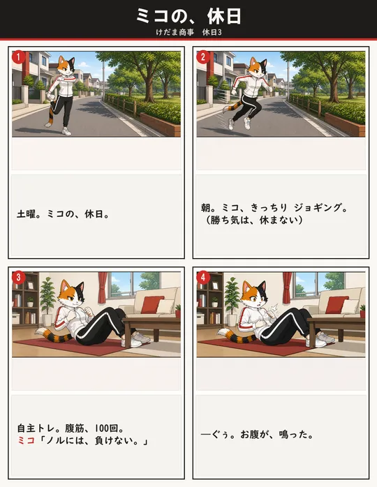 ミコの、休日