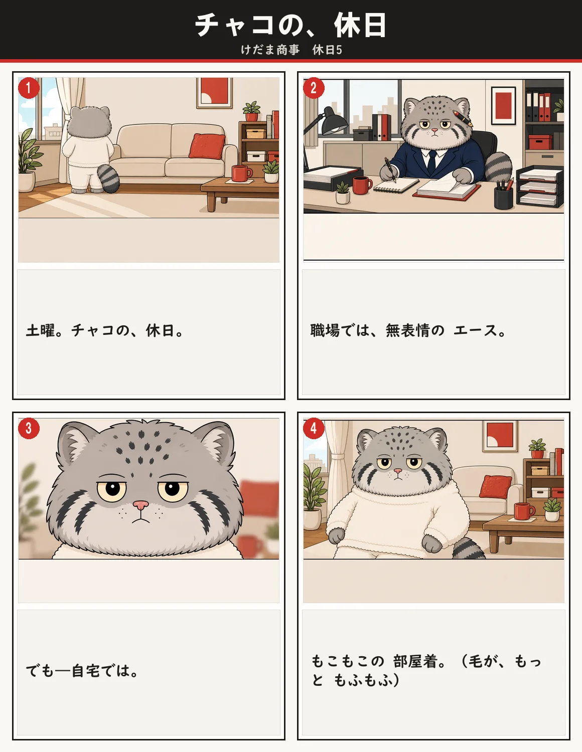 チャコの、休日 1ページ目