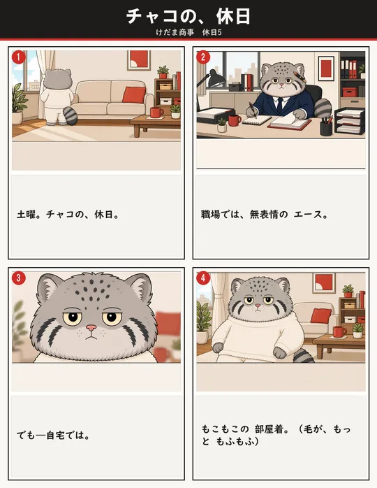 チャコの、休日